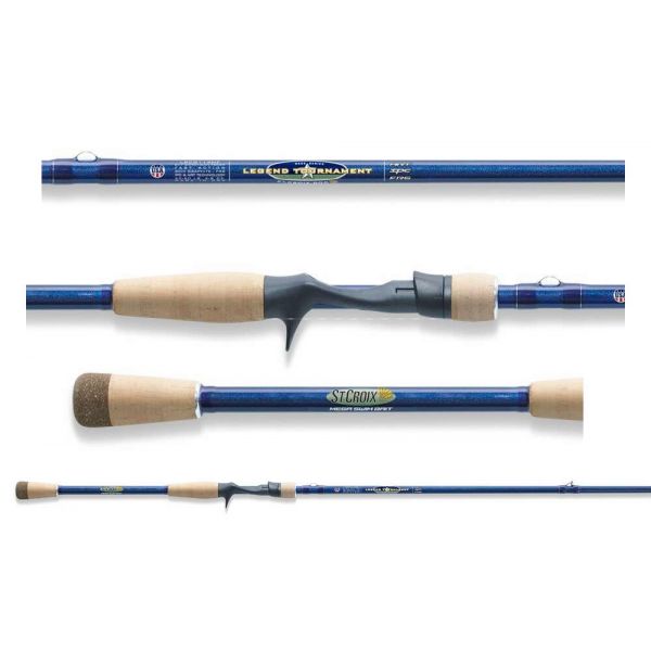 St. Croix LBC75MHXF Tournament Legend Bass Swim Frog Casting Rod