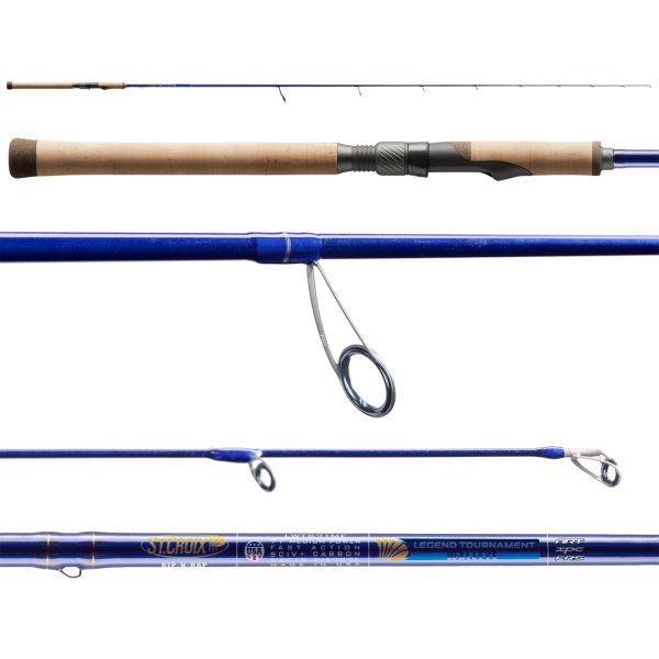 St. Croix LWTS58HF Legend Tournament Walleye Spinning Rod