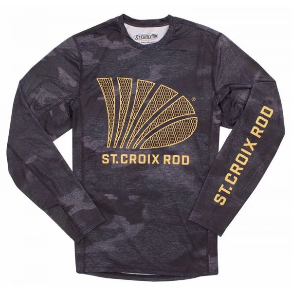 St. Croix Stealth Performance Long Sleeve Shirt - Medium