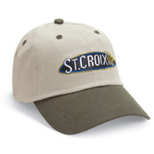 St. Croix Two-Tone Twill Logo Adjustable Strap Cap