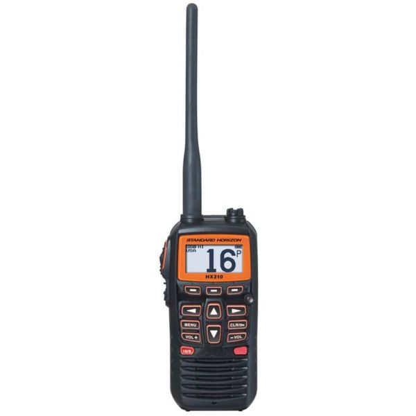 Standard Horizon HX210 6W Floating Handheld Marine VHF Transceiver