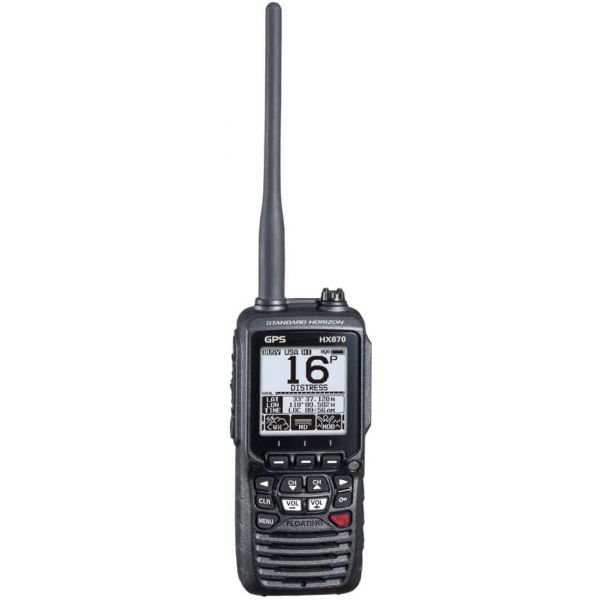 Standard Horizon HX870 6W Floating Handheld VHF Radio w/Integrated GPS