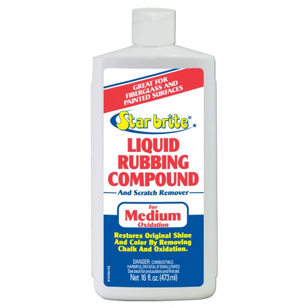 Star Brite Liquid Rubbing Compound For Medium Oxidation - 16 oz.