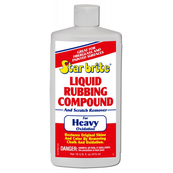 Star Brite Liquid Rubbing Compound For Heavy Oxidation - 16 oz.