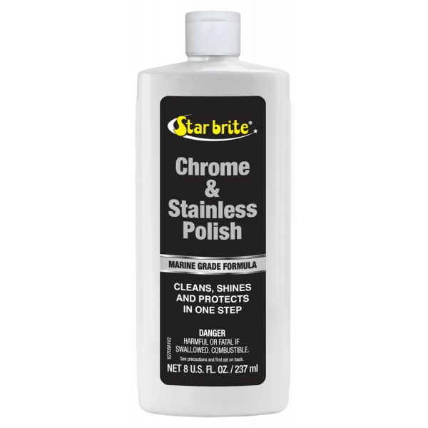 Star Brite Chrome & Stainless Polish - 8 oz.