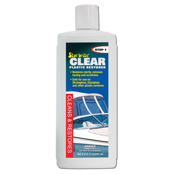 Star Brite Clear Plastic Restorer - Step 1