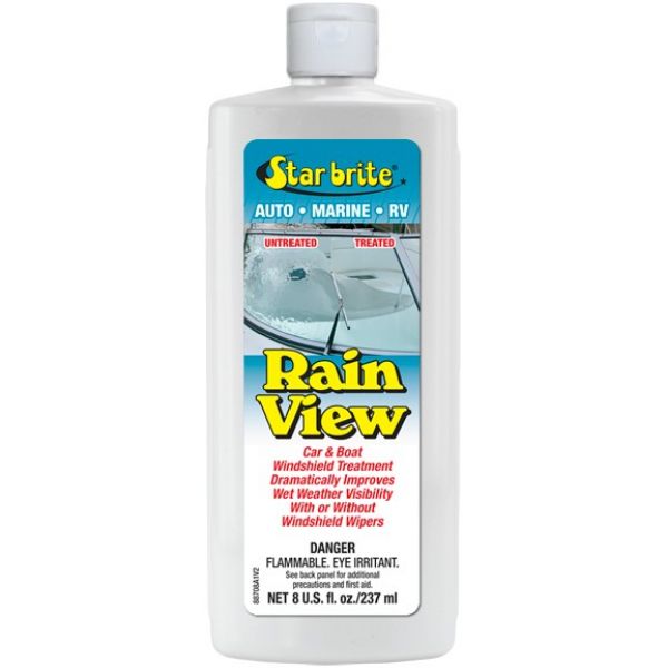 Star Brite Rain View Car & Boat Windshield Treatment - 8oz