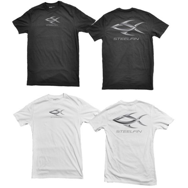 Steelfin Short Sleeve Logo Tees