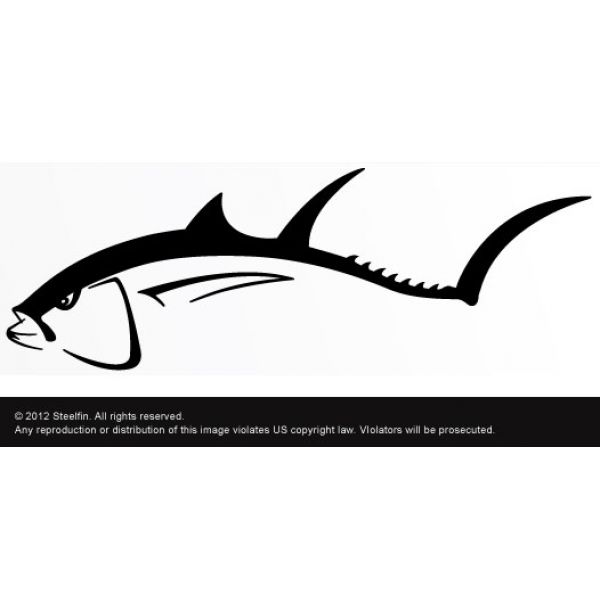 Steelfin Tuna Decals - Large