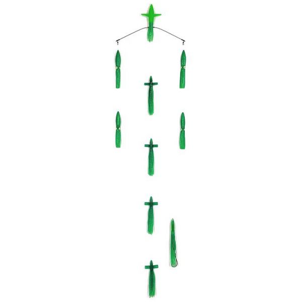 Sterling Tackle 18in Chaos Bar w/ 9in Bulb Squid - Green