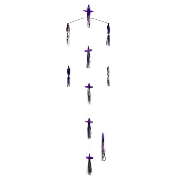 Sterling 18in Chaos Tracker Bar w/ 9in Squid - Port - Purple/Black