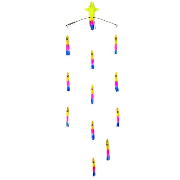 Sterling 18in Tracker Bar w/ 6in Machines - Starboard - Rainbow