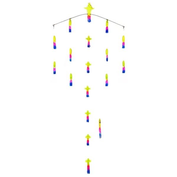 Sterling 36in Chaos Tracker Bar w/ 6in Squid - Starboard - Rainbow