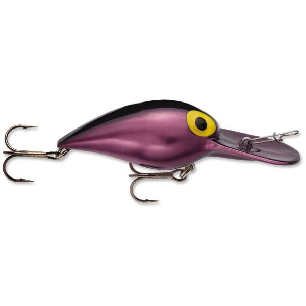 Storm Original Wiggle Wart Crankbait - Metallic Purple/Black Back