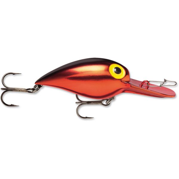 Storm Original Wiggle Wart Crankbait - Metallic Red/Black Back