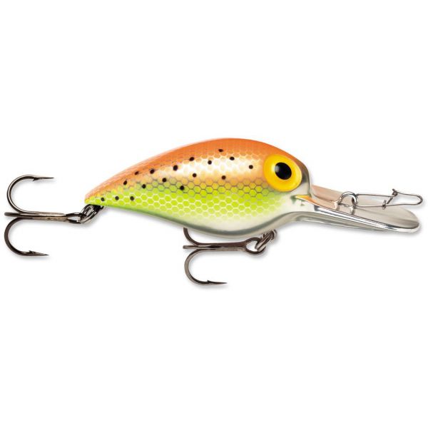 Storm Original Wiggle Wart - Metallic Orange/Chartreuse Specks