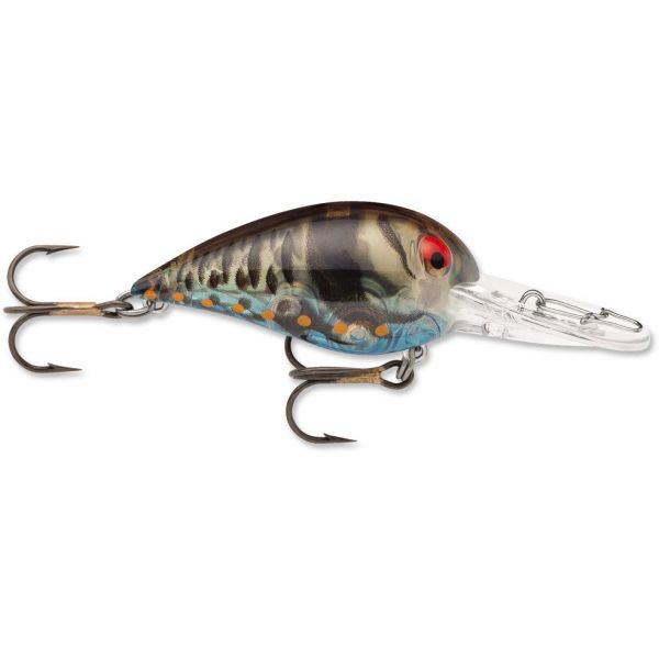 Storm Original Wiggle Wart Crankbait - Phantom Green Blue Craw