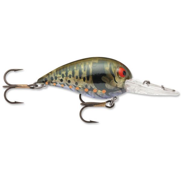 Storm Original Wiggle Wart Crankbait - Phantom Green Purple Craw