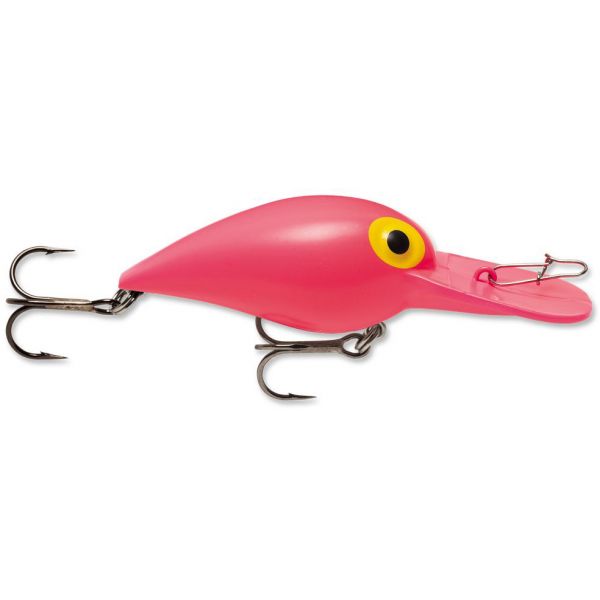 Storm Original Wiggle Wart Crankbait - Solid Fluorescent Pink