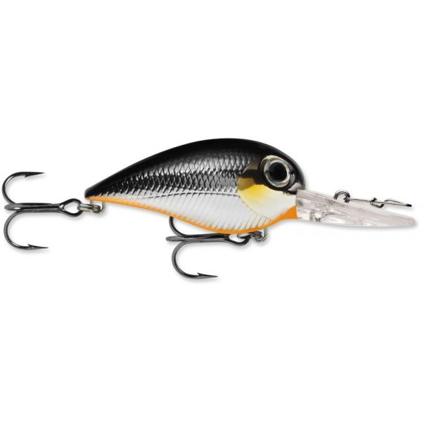 Storm Wiggle Wart MadFlash Crankbait - Black Chrome Orange