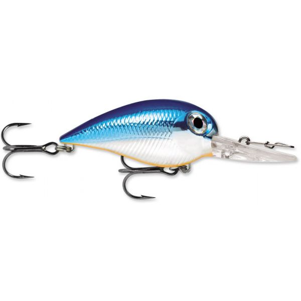 Storm Wiggle Wart MadFlash Crankbait - Blue Chrome Orange