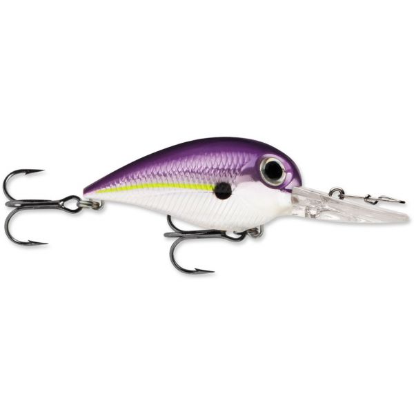 Storm Wiggle Wart MadFlash Crankbait - Chartreuse Purple Shad