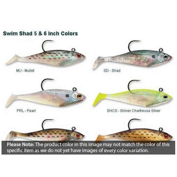 Storm WSB09 WildEye Swim Shad 9 Inch 1 Pack Sardine