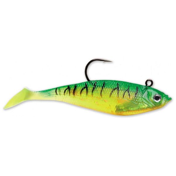 Storm WSS02 WildEye Swim Shad 2 Inch 3 Pack FT Fire Tiger