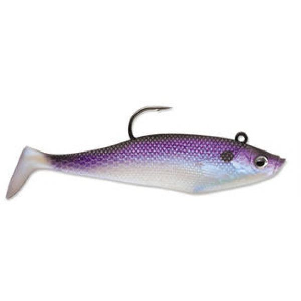 Storm WSS03 WildEye Swim Shad 3 3 inch 3 Pack Purple Shad