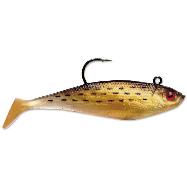 Storm WSS03 WildEye Swim Shad 3 Inch 3 Pack GMU Golden Mullet