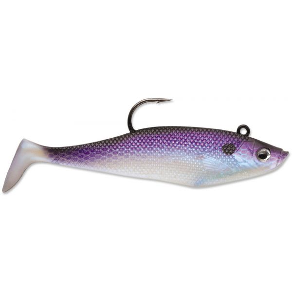 Storm WSS04 WildEye Swim Shad 4 Inch 3 Pack PSD Purple Shad