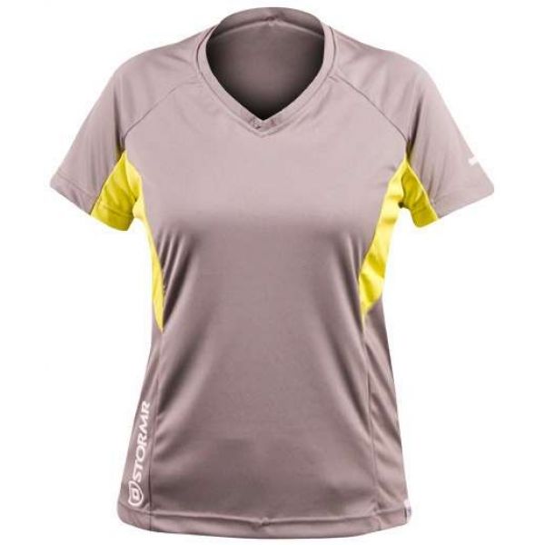 Stormr RW110W-02 Womens Short Sleeve UV Shield Shirt Smoke - Size 4