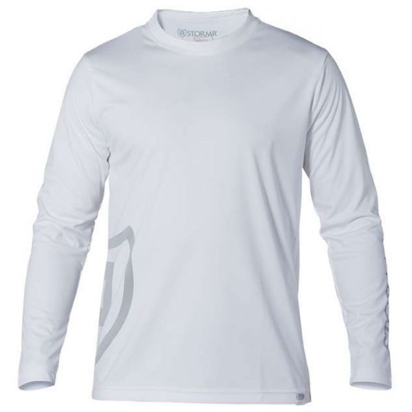 Stormr RW115M-00 Mens Long Sleeve UV Shield Shirt White - Small