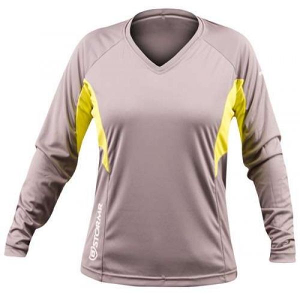 Stormr RW115W-02 Womens Long Sleeve UV Shield Shirt Smoke - Size 4