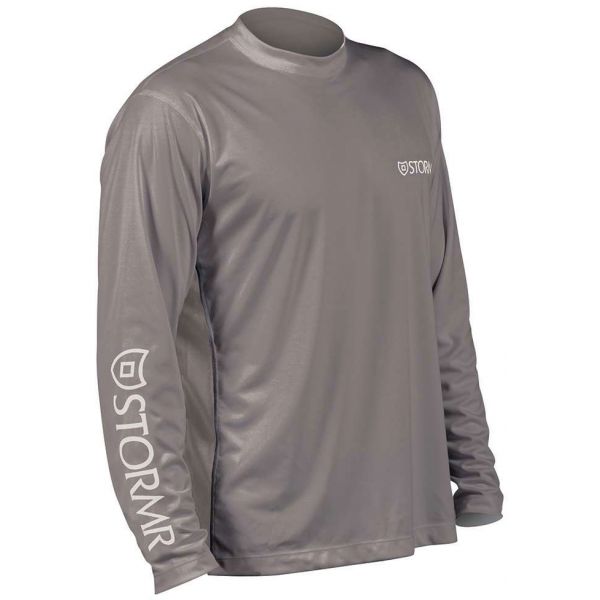 Stormr RW215M-02 Men's UV Shield Long Sleeve Shirt Smoke 3X-Large