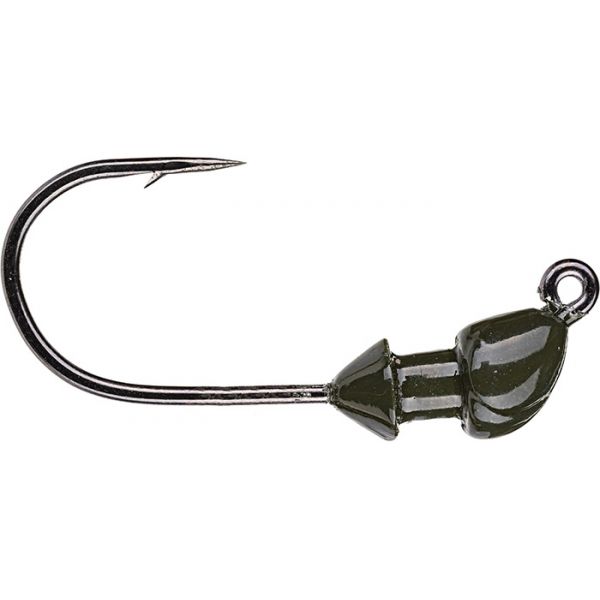 Strike King Baby Squadron Swimbait Head - 1/8oz - Green Pumpkin