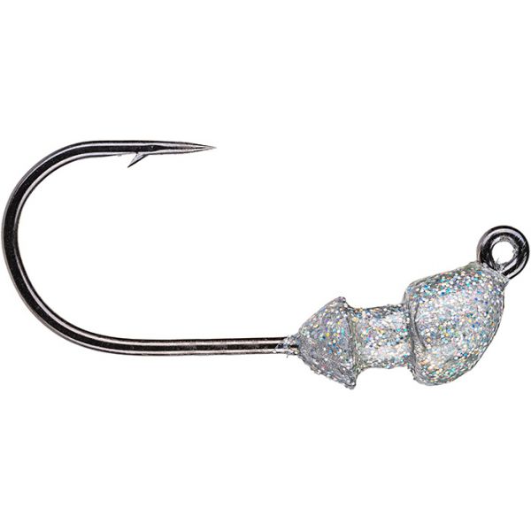 Strike King Baby Squadron Swimbait Head - 1/8oz - Silver Bling