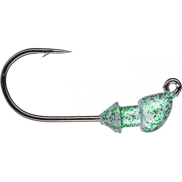 Strike King Baby Squadron Swimbait Head - 1/8oz - Green Glimmer