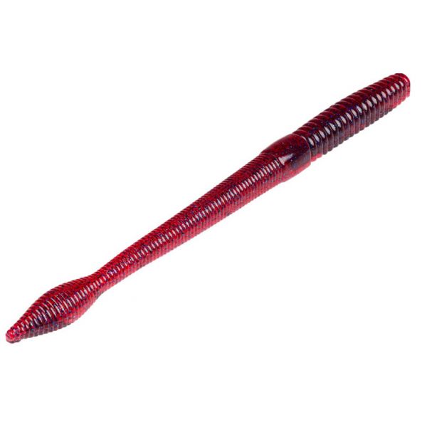 Strike King Bull Worm - 8in Plum