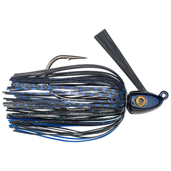 Strike King Hack Attack Heavy Cover Jig - Black/Blue