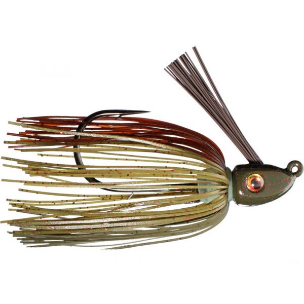 Strike King Hack attack Heavy Cover Swim Jig Green Pumpkin