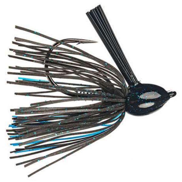 Strike King Hack Attack Flipping Jig - Black Blue - 1/2oz