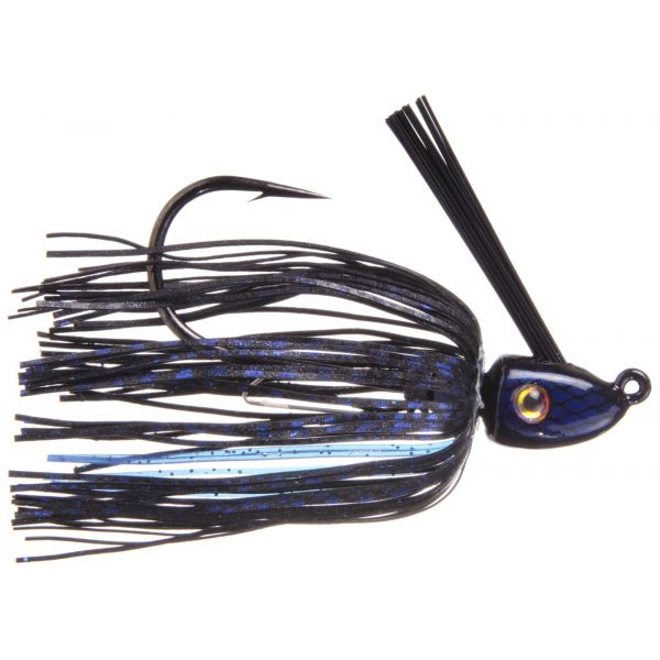 Strike King Hack Attack Heavy Cover Swim Jig - Black Blue - 1/2oz