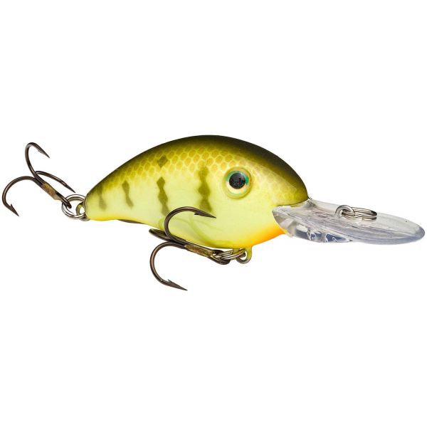 Strike King Pro-Model Series 3 Crankbait - Chartreuse Perch