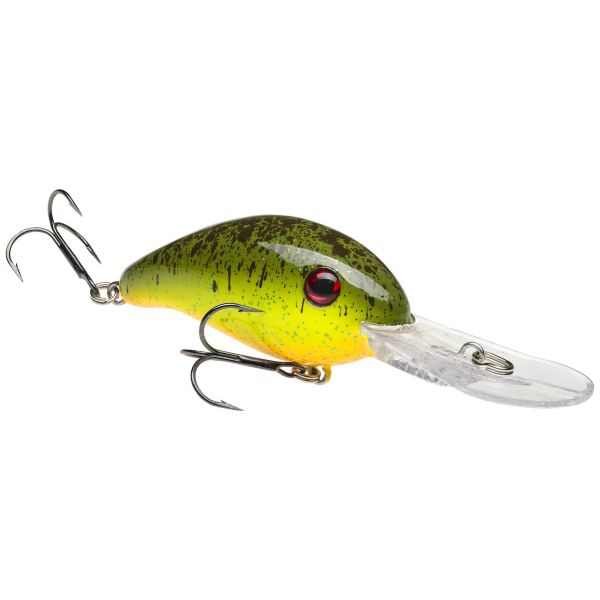 Strike King Pro Model 3XD Crankbait - Chartreuse Rootbeer