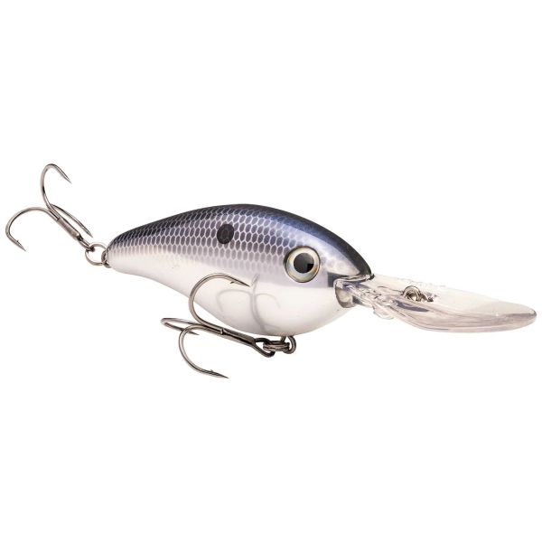 Strike King Pro Model 6XD Crankbait - Chrome Blue