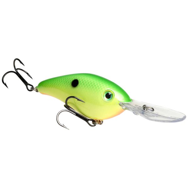 Strike King Pro Model 6XD Crankbait - Green Back Chartreuse