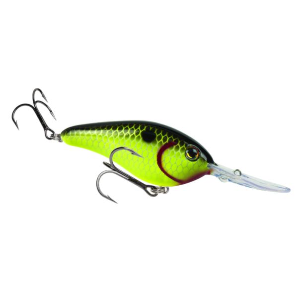 Strike King Pro Model 6XD Crankbait - HD Chart Black Back