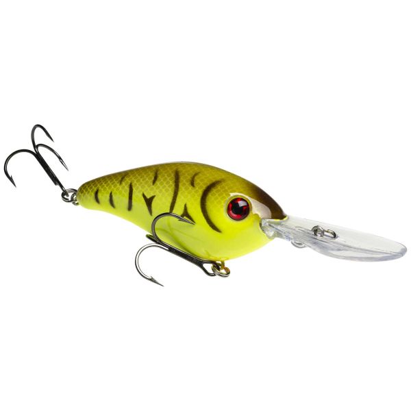 Strike King Pro Model 6XD Crankbait - Chartreuse Belly Craw