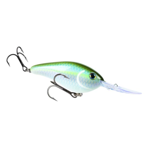 Strike King Pro Model 6XD Crankbait - HD Sexy Green Shad